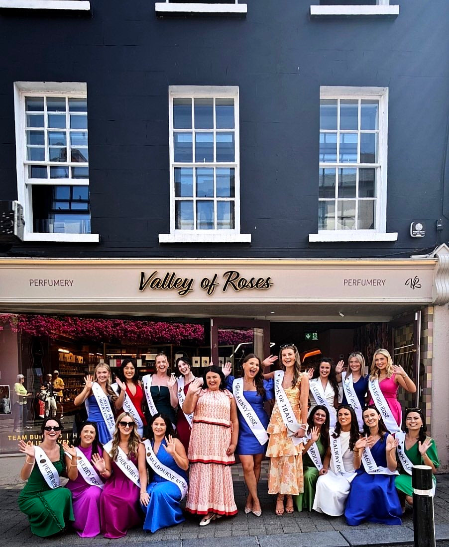 32 Rose of Tralee contestants at Valley of Roses, Kilkenny
