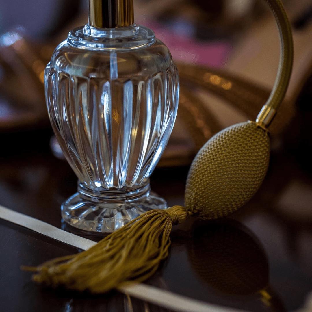 Elegant vintage perfume bottle, Perfumes Ireland guide: how to pick the best perfume for women and mens favourites, fragrance shop.