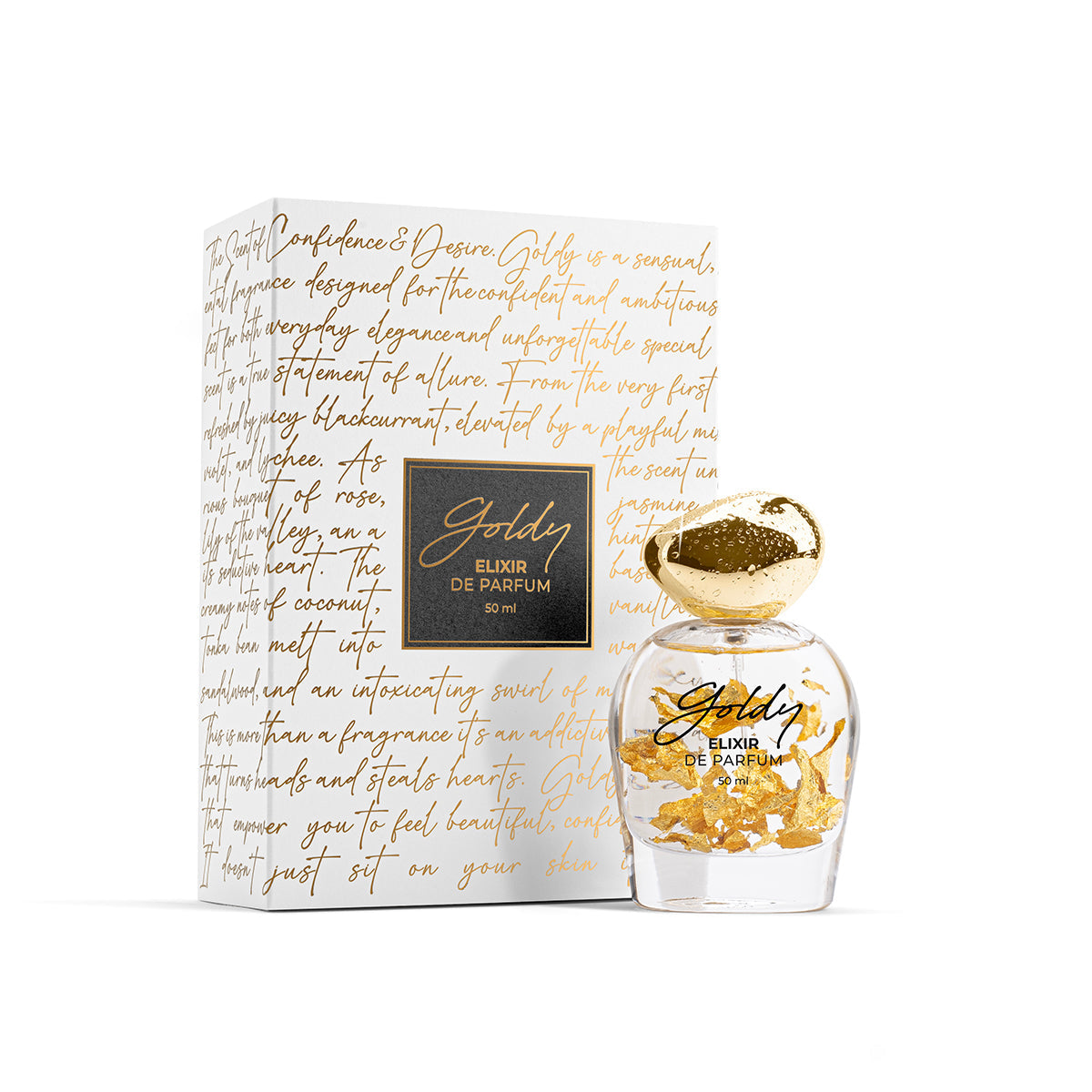 GOLDY fragrance by Valley of Roses, a sweet oriental perfume for women, perfect for special occasions and everyday wear, perfume shop Ireland.