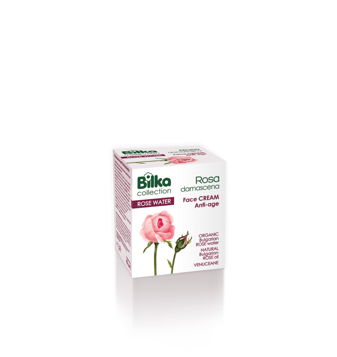 Face Care anti-age cream with organic Bulgarian rose water, natural ingredients for skincare, beauty gift sets, fragrances, and perfumes.