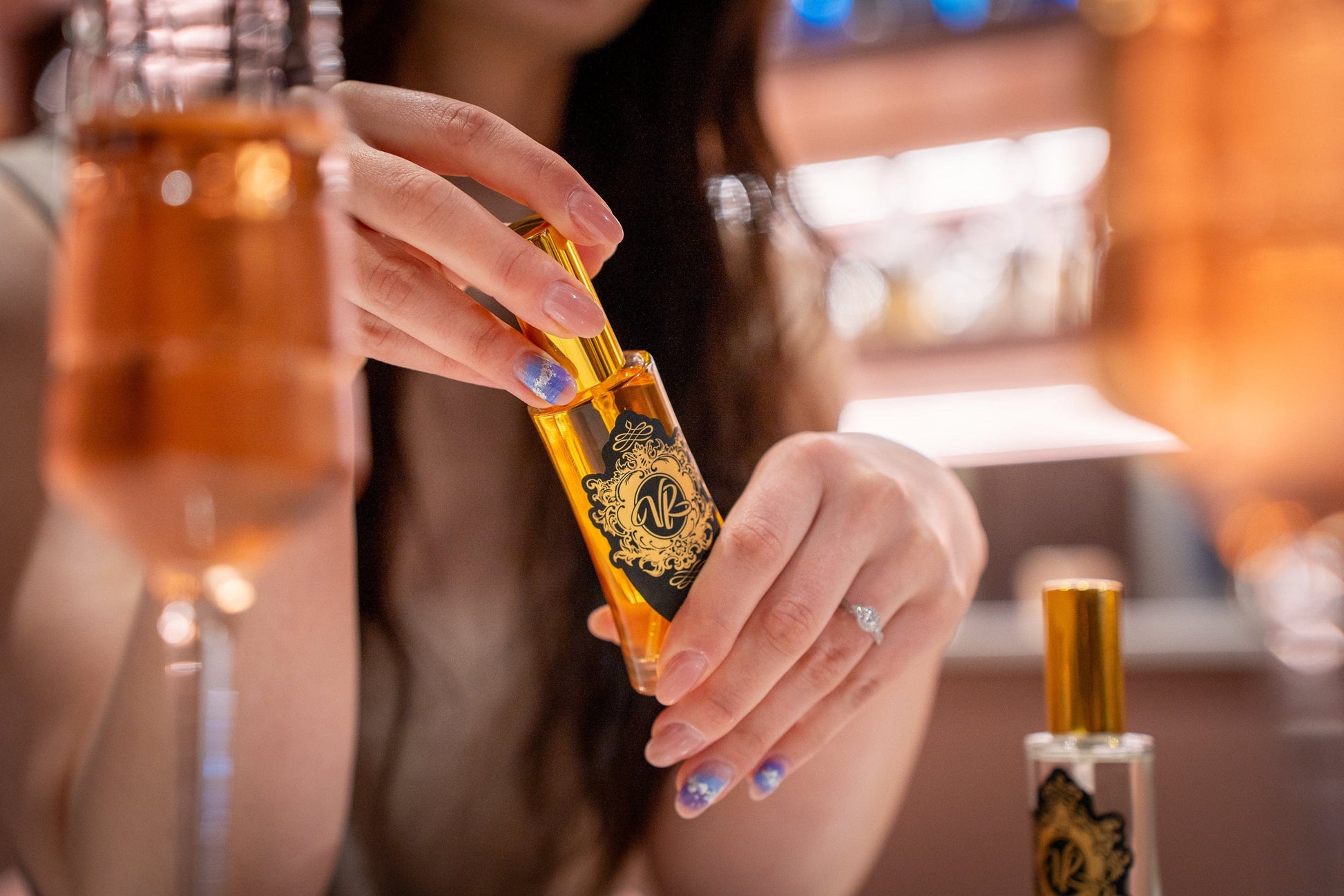 1:1 Bespoke Consultation with Andriana 🌼 Your story in a bottle, showcasing a personalized perfume creation experience at Valley of Roses.