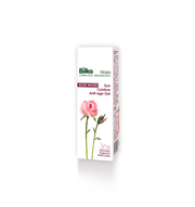 Eye Contour Gel Anti Age – 25 ml. with organic rose water for firming and hydrating delicate eye area.