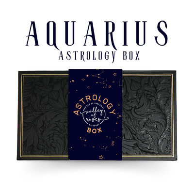 Valley of Roses Gift Sets Aquarius Astrology Box for Her