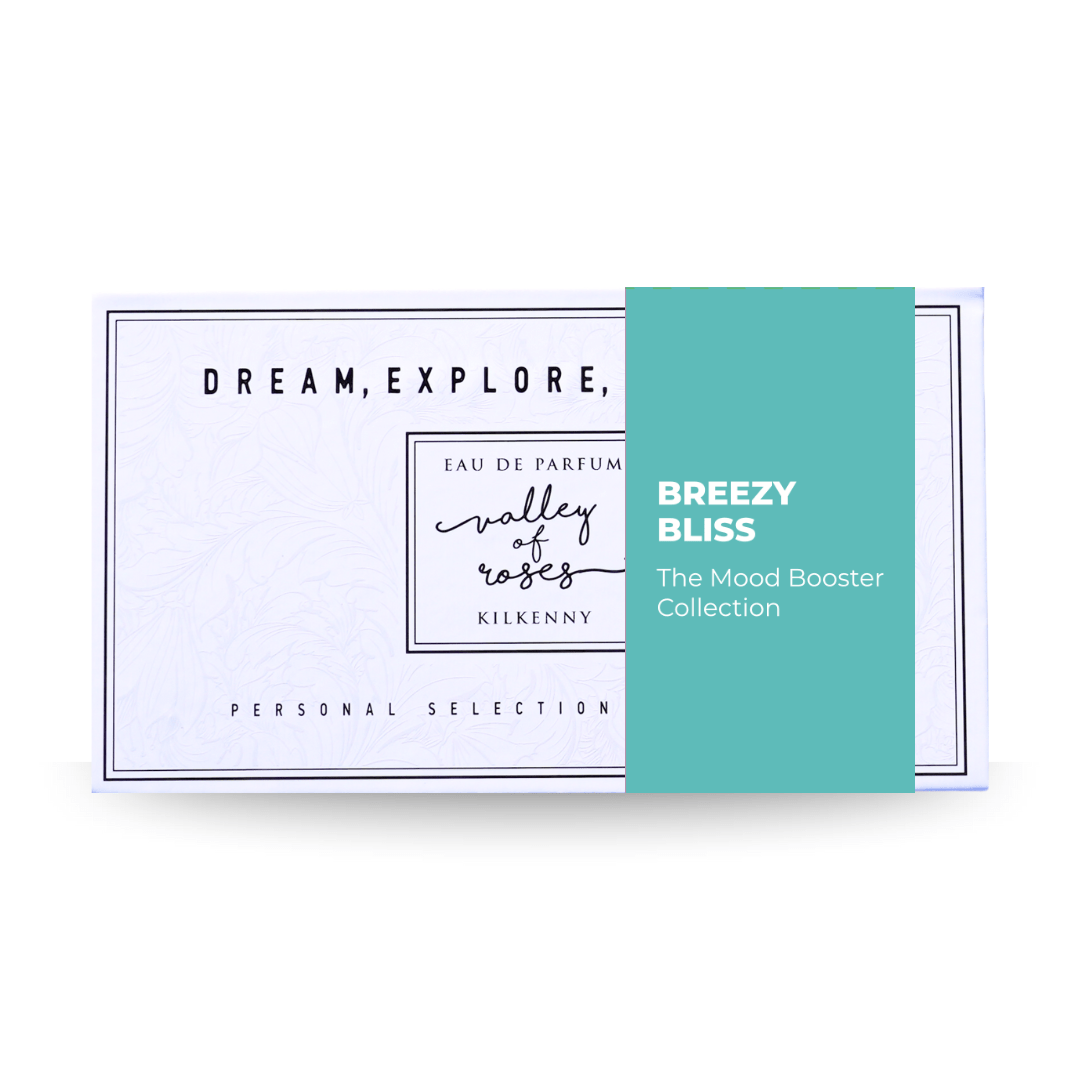 Breezy Bliss - The Mood Booster Collection perfume gift set with Valley of Roses fragrances in Kilkenny.