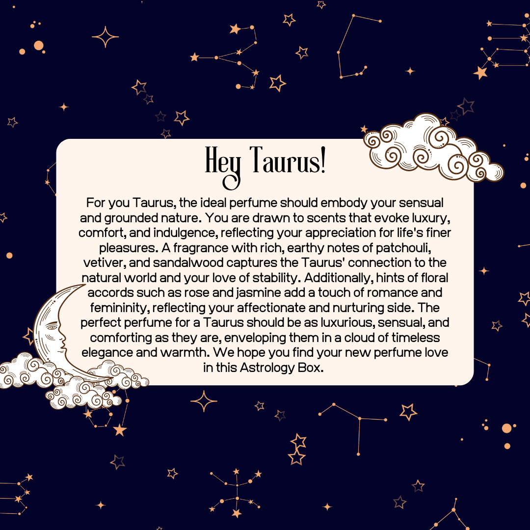 Valley of Roses Gift Sets Taurus Astrology Box for Her