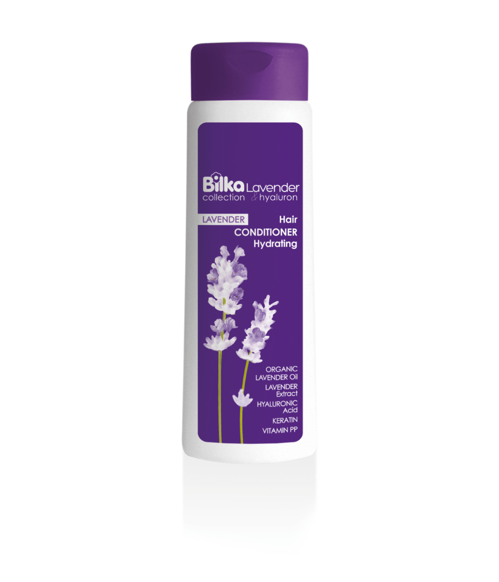 Hair Conditioner Hydrating Regenerating – 400 ml. with organic lavender oil, hyaluronic acid, keratin for nourished hair.