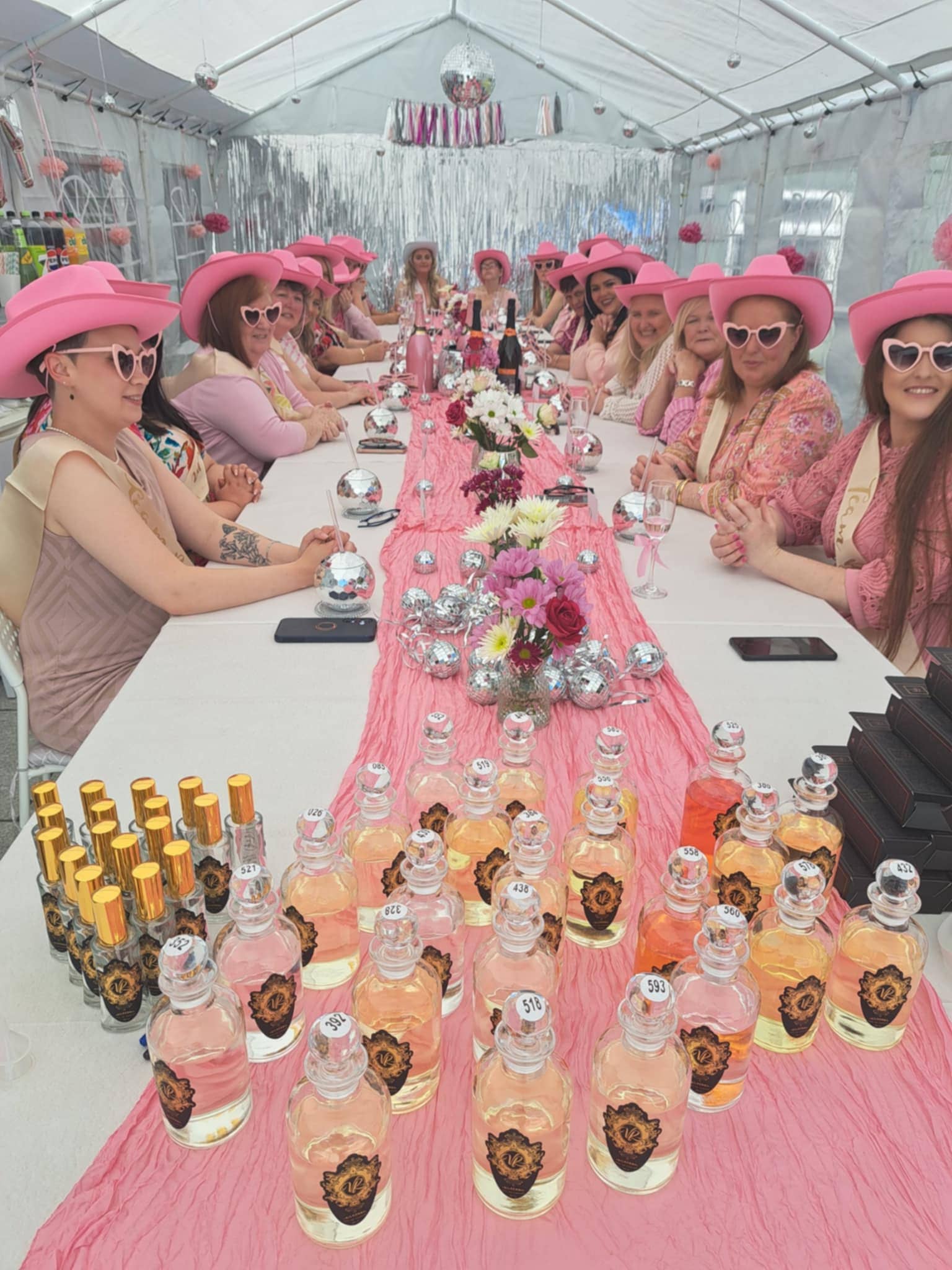 Valley of Roses Hen Party Perfume Experience (Up to 30 Guests)