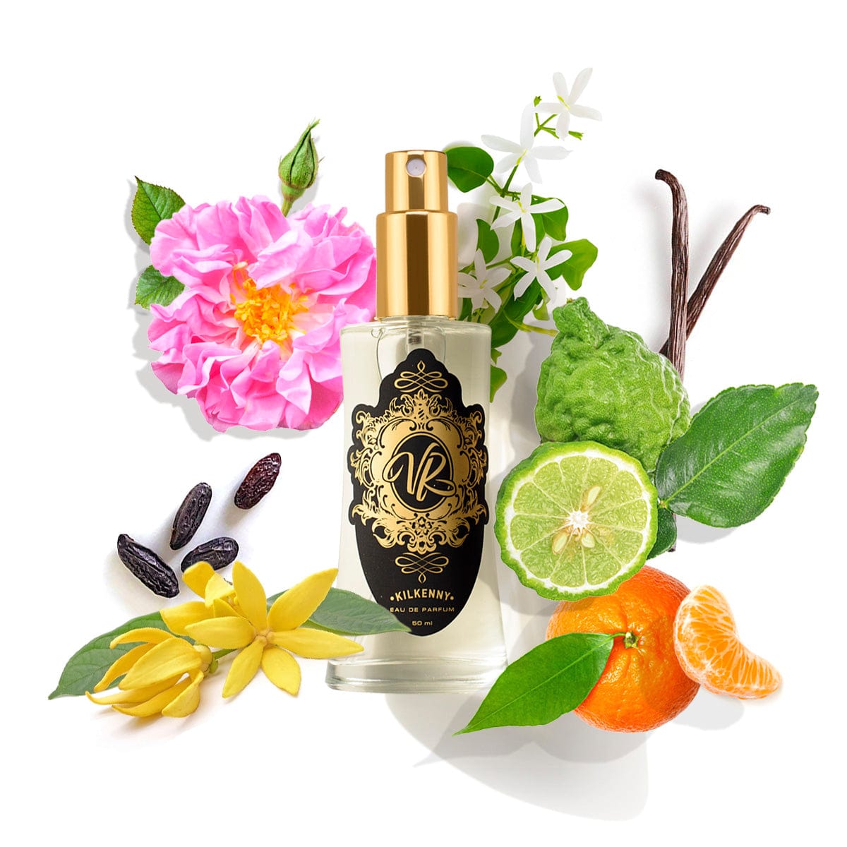 #32 INSPIRED BY...  MADAME fragrance with flowers and citrus fruits, perfumes, Valley of Roses, fragrant notes