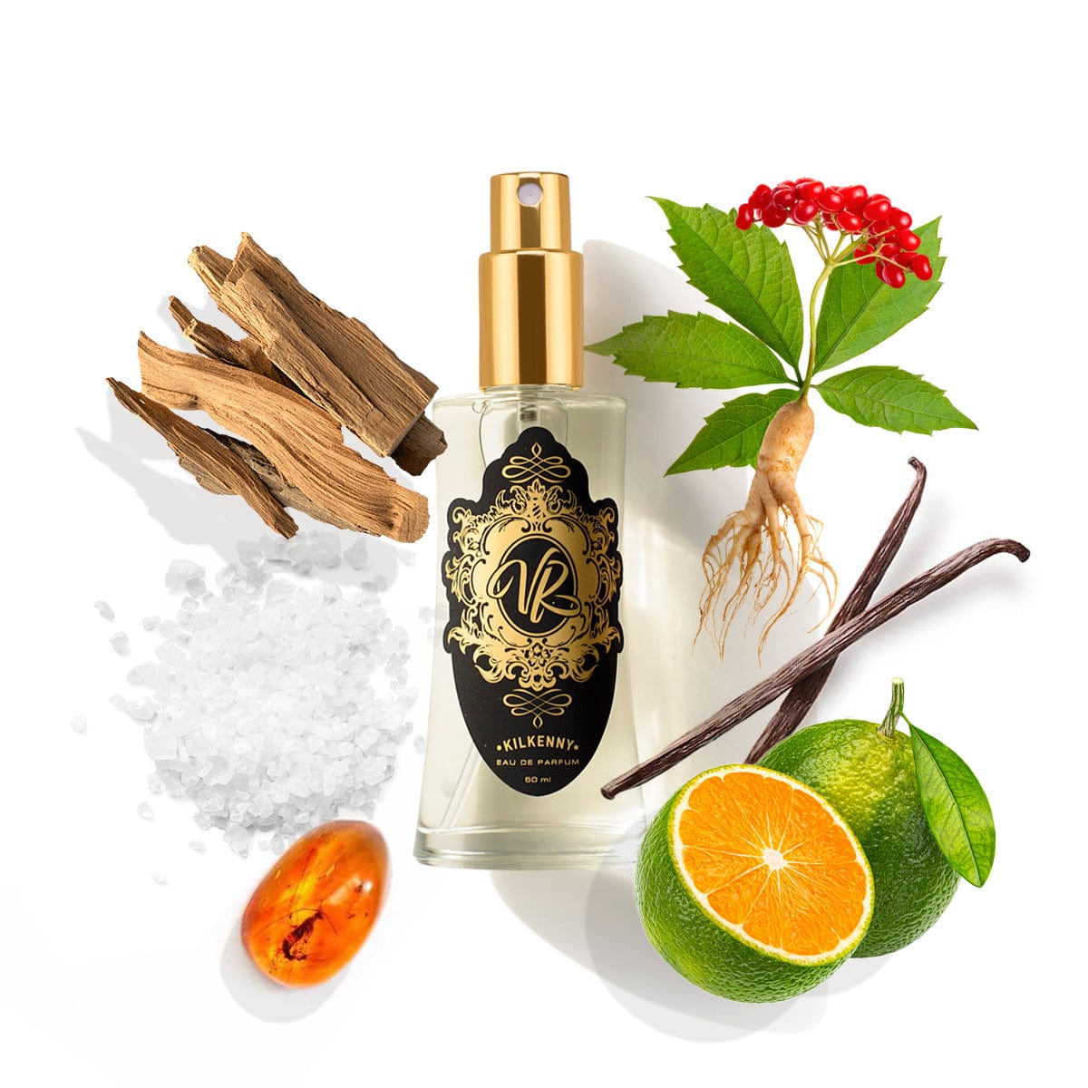 #348 INSPIRED BY... OLYMPEA perfume, including amber, orange, salt, and sandalwood notes for a dynamic fragrance experience.