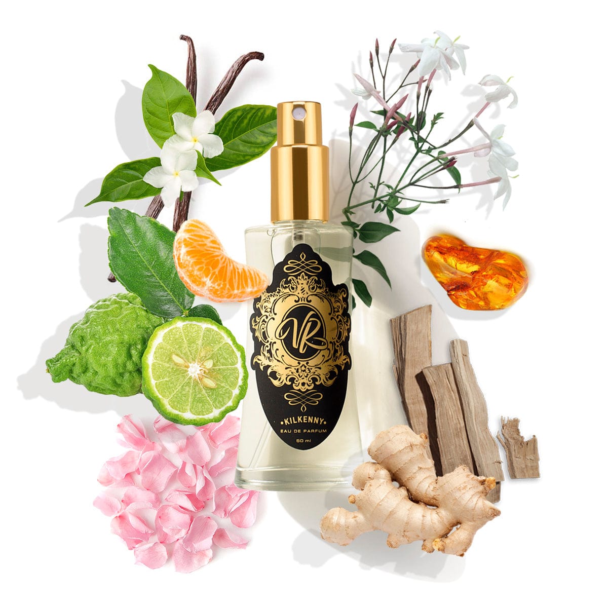 #354 INSPIRED BY... NOIR POUR FEMME perfume with floral and citrus notes, luxury fragrance from Valley of Roses.