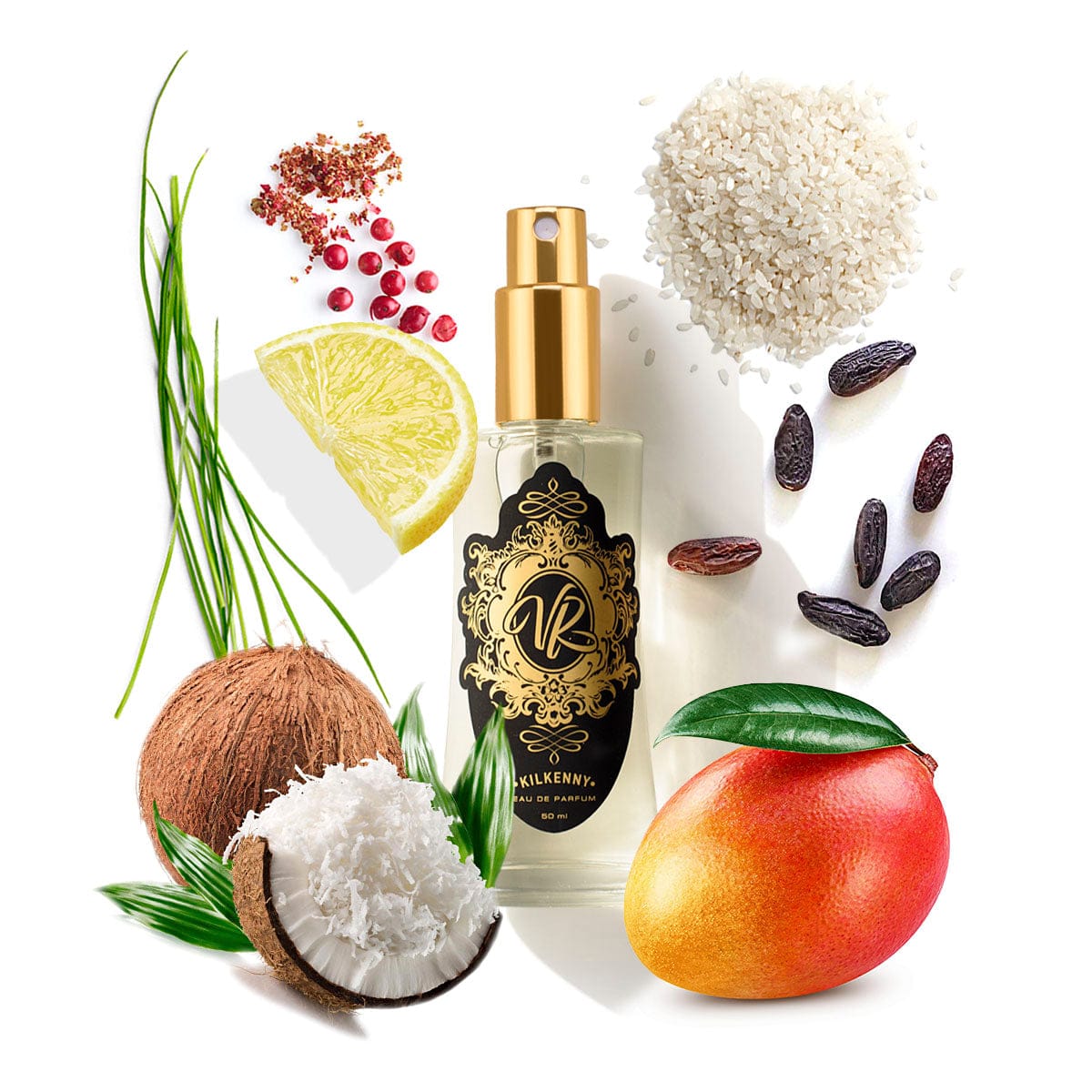 #395 INSPIRED BY...MOONLIGHT IN HEAVEN fragrance featuring mango, coconut, rice, lemon, and pink pepper notes.