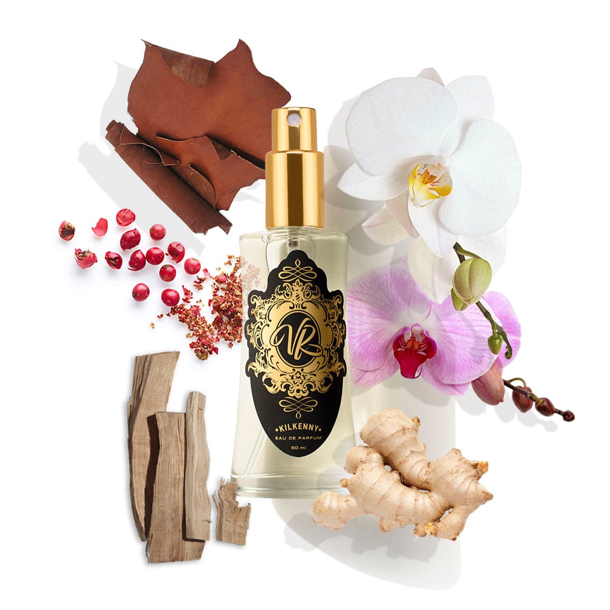 #517 INSPIRED BY... DARK AMBER AND GINGER LILY perfume, floral and spicy fragrance, women's perfume, gift ideas
