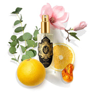 #531 INSPIRED BY... WOMAN perfume bottle with citrus, eucalyptus, and magnolia flowers, fresh fragrance for women.