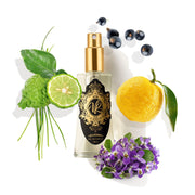 #554 INSPIRED BY... BAL D'AFRIQUE perfume with fragrant notes of lime, lemon, blackcurrant, and violet.
